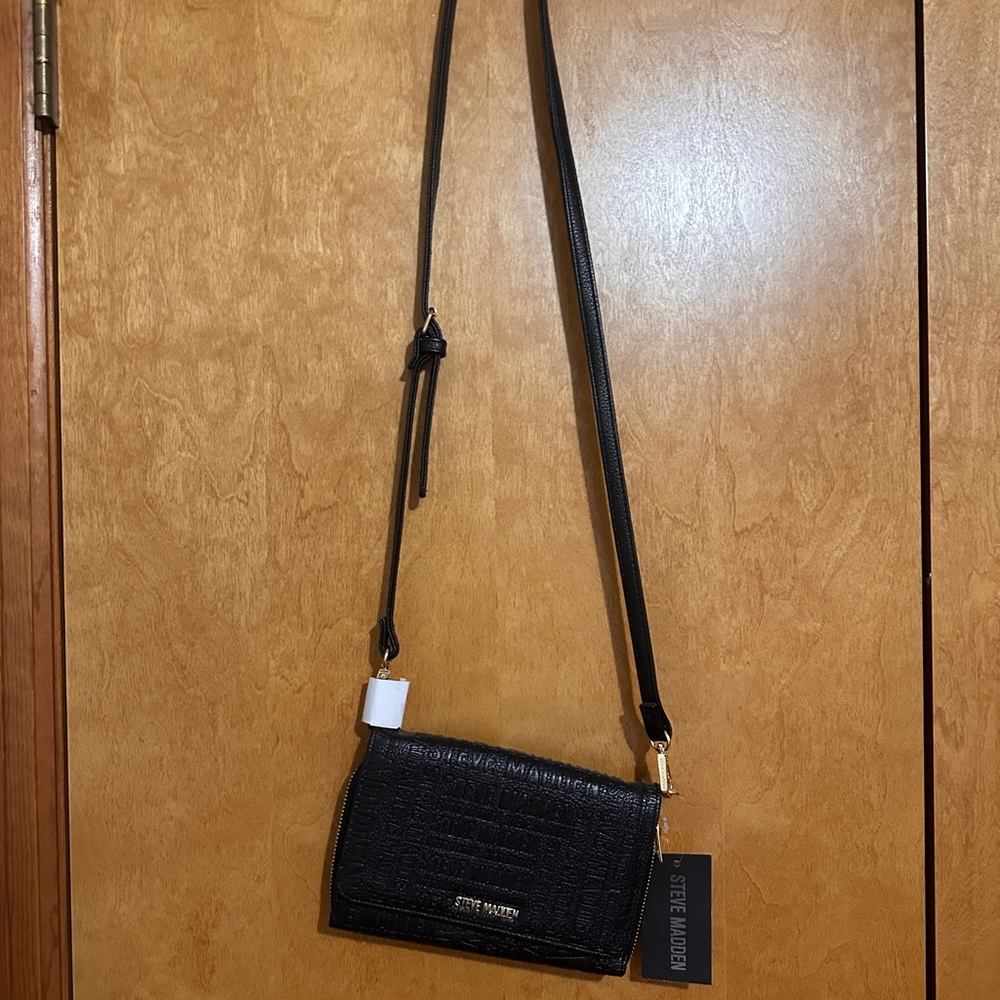 Steve Madden Black Crossbody Bag